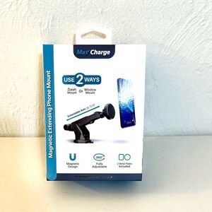Magnetic Extending Phone Mount - Black